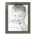 thumbnail image 2 of ArtToFrames 10" x 13" Silver Picture Frame, 10x13 inch Silver Wood Poster Frame (WOM-4993),  Pack, 2 of 7