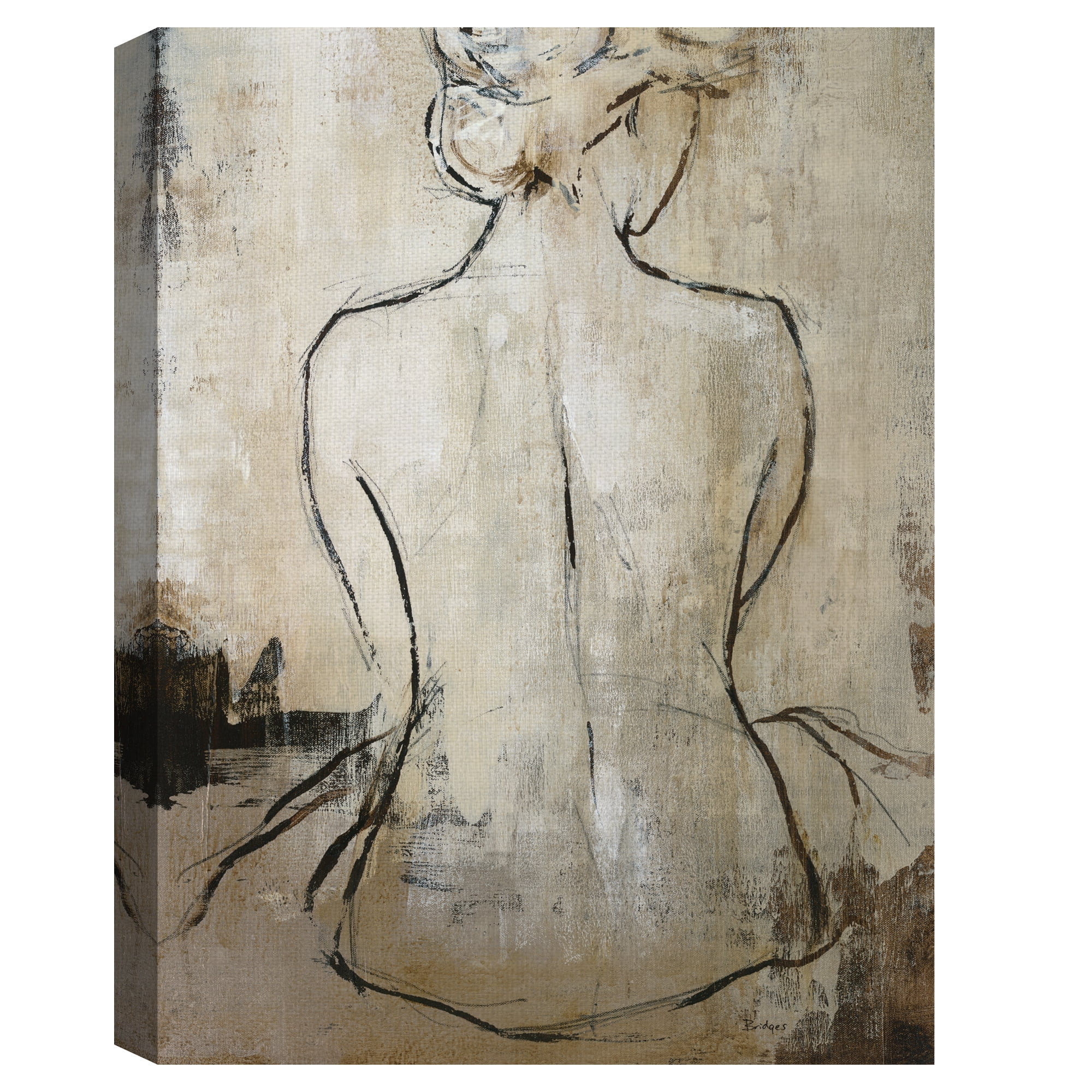 Spa Day III, IV by Bridges Female Portrait Canvas Art Set of 2