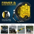 thumbnail image 2 of 1Pcs 5inch LED Work Light Pods Spot Flood Combo Beam Fog Lamp Offroad Driving Light, 2 of 8