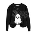 thumbnail image 2 of Ailaofu Halloween Womens Sweatshirt Cute Round Neck Sweatshirts Print Long Sleeve Fall Outfits Pullover, 2 of 3