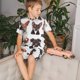 thumbnail image 3 of Balery Happy Dog Faces Collage Conjunto de Pijama Infantil de Manga Corta con Estampado – Ropa de Dormir de Algodón Suave-Small, 3 of 5
