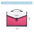 thumbnail image 2 of Desiderio 1 bolsa para órganos, bolsa de almacenamiento portátil para 13 órganos, colores brillantes, rosa, 2 of 5