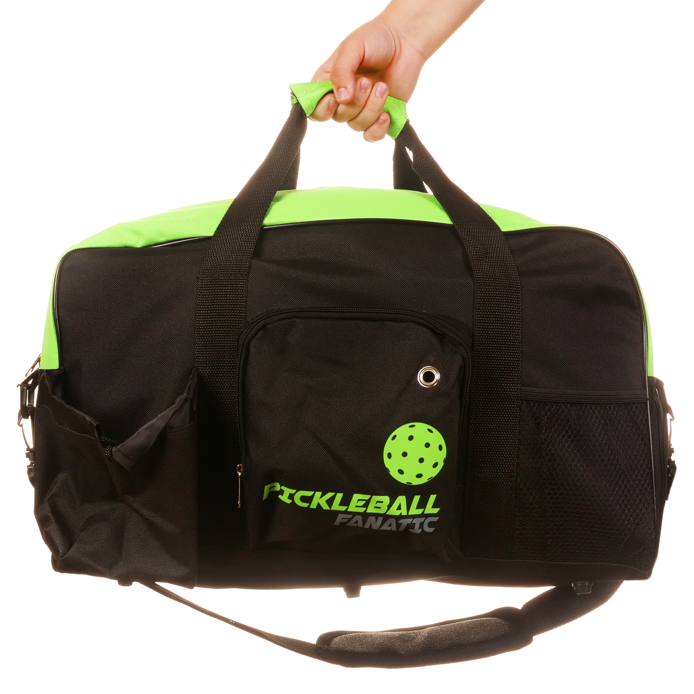 Pickleball Fanatic Duffel Bag Green