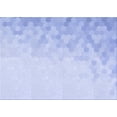 thumbnail image 1 of Ahgly Company Indoor Rectangle Patterned Heavenly Blue Area Rugs, 3' x 5', 1 of 6