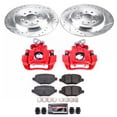 thumbnail image 2 of PowerStop Rear Z23 Evolution Sport Brake Pad and Rotor Kit with Red Powder Coated Calipers Fits: FORD LINCOLN Select Models KC4744A, 2 of 4