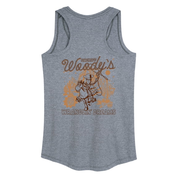 Toy Story - Sheriff Woody Show - Women's Racerback Graphic Tank