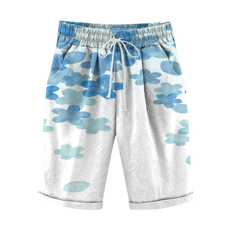Womens knee length 2025 shorts uk
