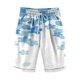 thumbnail image 1 of Pantalones cortos sueltos casuales de mujer de moda cintura elástica bolsillos de verano pantalones de impresión Fridja fhjkhfk459960, 1 of 3