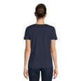 thumbnail image 3 of Time and Tru Women's Cotton V-Neck T-Shirt, 3 of 5