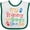 White and Green, variant on Inktastic My Grammy and Grampy Love Me Boys or Girls Baby Bib