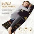 thumbnail image 4 of Naloa Humming Bird Super Soft 20x60 Body Pillow Case,Long Side Hidden Zipper（PILLOWS ARE NOT INCLUDED）, 4 of 6