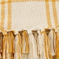 thumbnail image 2 of Design Imports CAMZ12210 Plaid Moderne Ferme Or Miel - 50 x 60 Po., 2 of 2