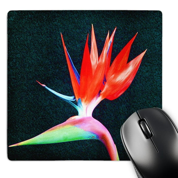 3dRose, Red Fire Bird of Paradise , MousePad