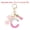 C, variant on Alphabet Initial Letter Keychain, Resin Cute Keychains with Tassel Butterfly Letter Pendant Charm A