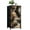 Color 2, variant on Modern Dresser for Bedroom with 4 Storage Drawers Leopard Print Animal Tan Black Brown Fur Texture Dressers Chest of Drawers Steel Framed Fabric Closet Organizers for Dorm Entryway
