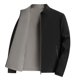 thumbnail image 2 of Ceisia Reversible Windproof Men's Slim Fit Stand-Collar Jacket Gift, 2 of 7