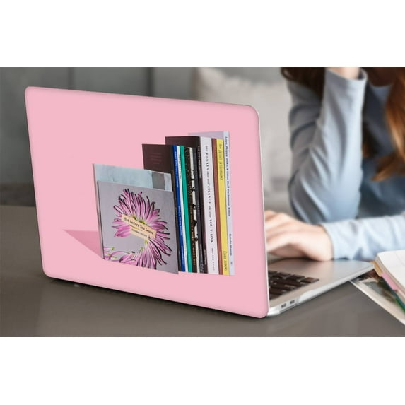 KSK KAISHEK Hard Case Only Compatible 2012/2013/2014/2015 Released MacBook Pro 13" with Retina Display No Touch No USB-C, No CD-ROM + Black Keyboard Cover Model: A1502/A1425 Pink series 0227