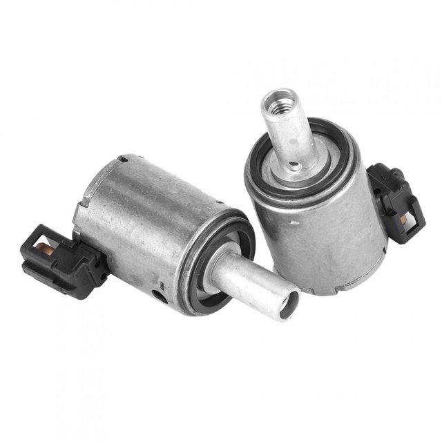 Solenoide de transmisión, solenoide de válvula de cambio de transmisión de caja de cambios de aleación de aluminio 2 uds 7701208174 para Renault Clio EOTVIA NO