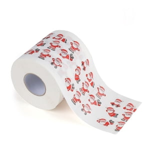Kgfrsd Liquidation,Tissus,Accueil Père Noël Toilettes de bain Roll Paper Supplies de Noël Decor Tissue D,Noël Décorations