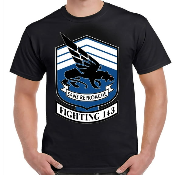 VF-143 Pukin' Dogs Black Adult Shirt-3XL