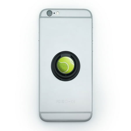 - Tennis Ball Sporting Goods Sportsball Mobile Phone Ring Holder Stand