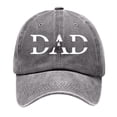 thumbnail image 4 of Gyexs Fathers Day Hats Custom Dad Hat Custom Hat with Kids Names Custom Baseball Hat for Men from Kids Gifts for Dad Papa Grandpa #Grey, 4 of 5