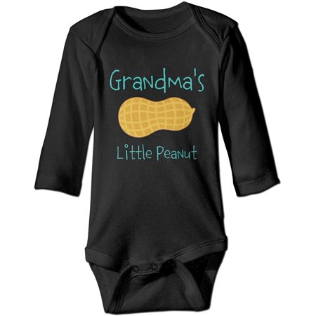 

Grandma s Little Peanut Newborn Baby cloths Jumpsuit Long Sleeve Bodysuit