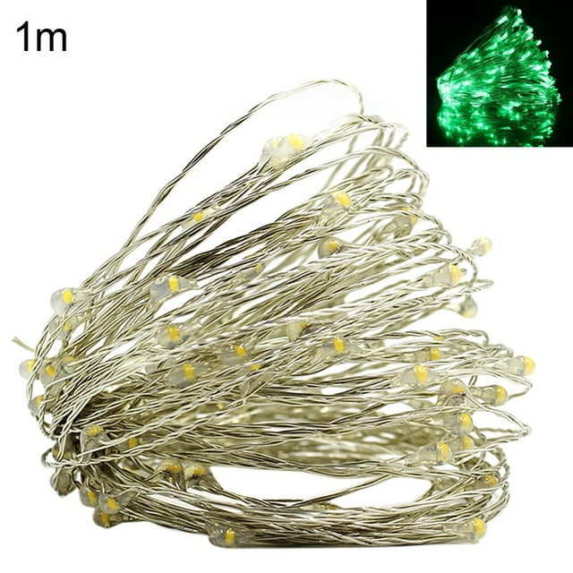 EIMELI 1m 2m 3m 5m 10m LED Copper Wire Starry String Lights DIY Home Party Decoration