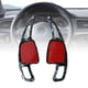 thumbnail image 5 of 2 paletas de cambio para volante de coche, repuesto de fácil instalación y alto rendimiento. Patrón forjado negro, 5 of 9