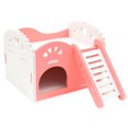 thumbnail image 1 of Hamster House Toy Plastic Small Pet Sleeping House Hamster Playhouse with Ladder, 1 of 10