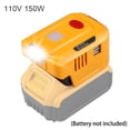 thumbnail image 1 of 110V Power Inverter 150/200W Portable 18V Lithium Battery Usb Charger Adapter Yellow, 1 of 8