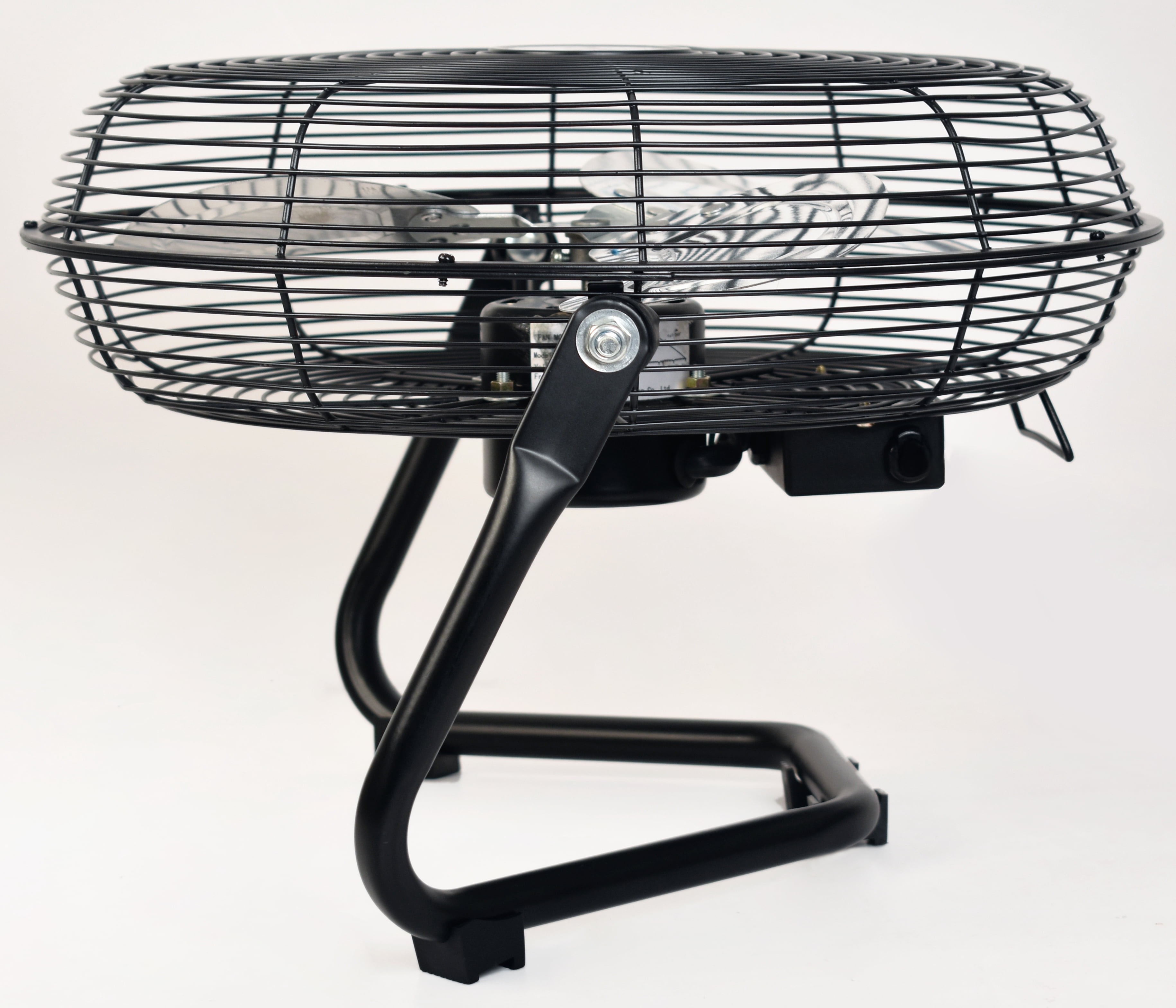 Seasons Comfort 14-In. 3-Speed High-Velocity Heavy-Duty Floor Fan, FHV14, Black, FHV14