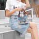 thumbnail image 2 of predolo Bolso de Mano Estilo Étnico Artesanía Tejida Bolso de Mano Pequeño Ligero para Mujeres, Uso Diario, Compras, Paseos, 2 of 9