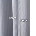 thumbnail image 5 of Yesfashion Soft Microfiber Water Repellent Fabric Shower Curtain or Liner for Bathroom with Embossed Pattern, 5 of 8
