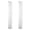 White, variant on VBXOAE Modern Gauze Curtains for Doors and Wind,Transparent Voile Screens,Soft and Sturdy,Elegant and Romantic Design,for Home Décor,Set of 2