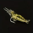 thumbnail image 5 of 5pc Luminous Soft Shrimp Bait With Hook For Freshwater And Sea Fishing - Realistic Bionic Design For Increased Catch Rates, 5 of 9
