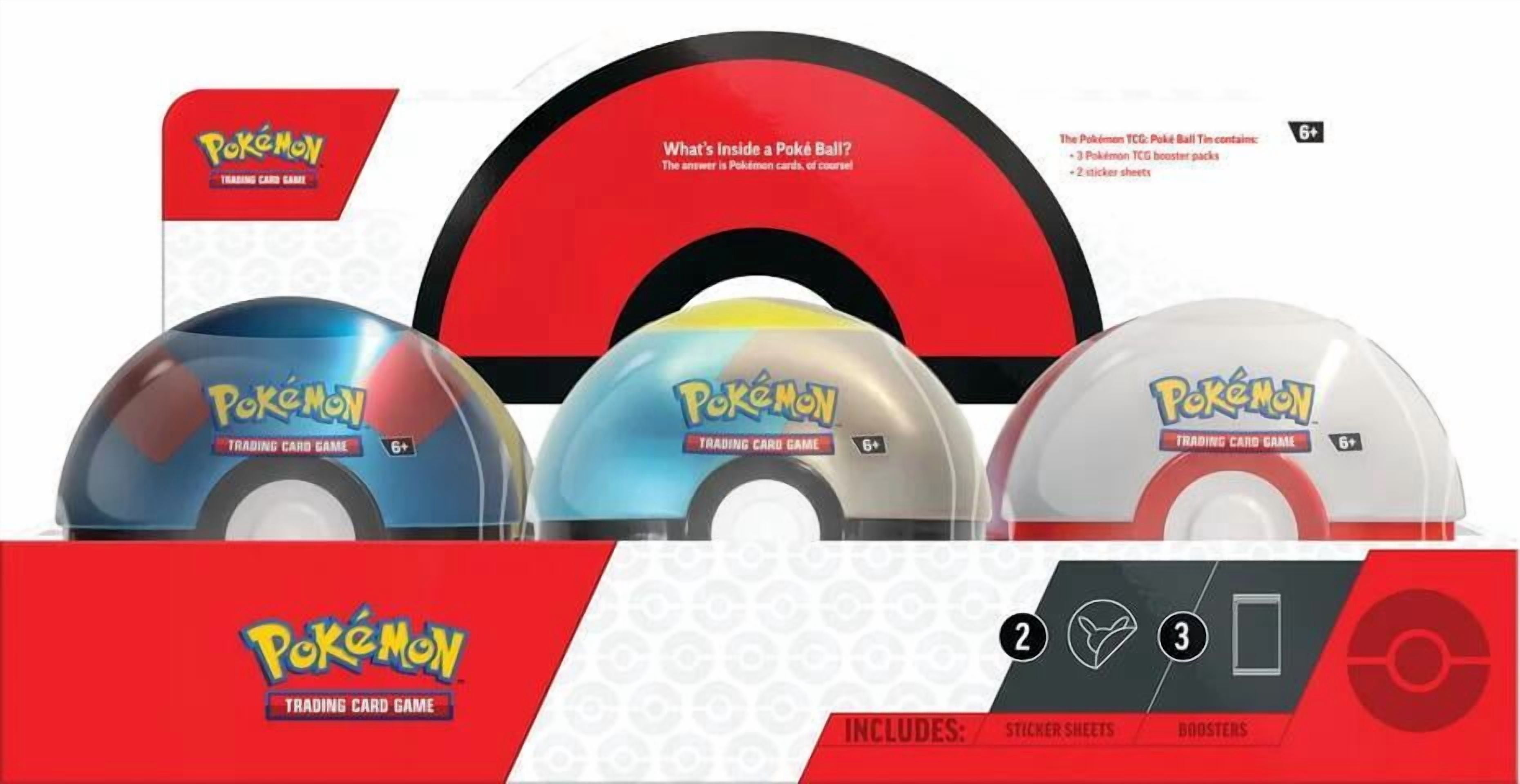 2024 Pokemon Poke Ball Tin (Winter Q4) - ( Trading Cards)