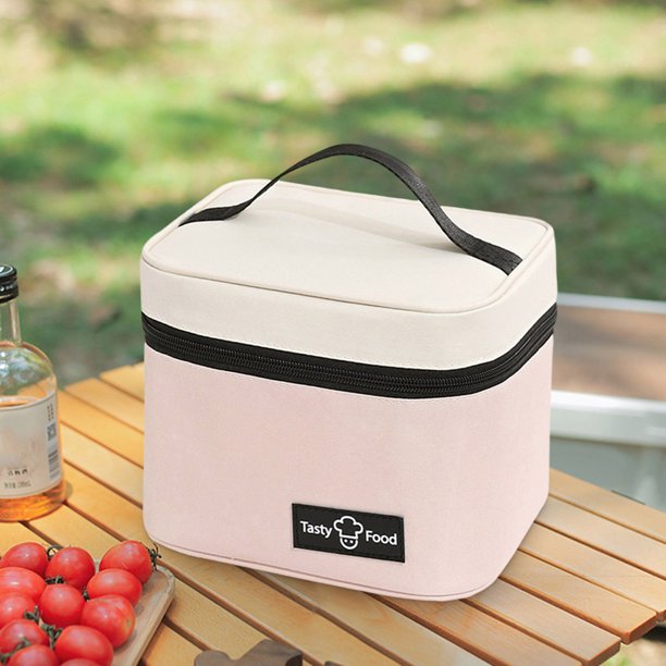 Bolsa de picnic Bolsa de almuerzo portátil Bolsa térmica de alimentos para viajes de picnic en la playa Viaje por carretera