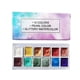thumbnail image 1 of Kit de acuarelas con purpurina/metálicas de 36 colores (48 colores en caja metálica). Pintura de acuarela nacarada. Set de pintura de acuarela sólida para manicura., 1 of 1