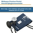 thumbnail image 4 of McKesson Premium Adult Cuff Arm Aneroid Sphygmomanometer Unit 2-Tubes Blue 12 per Case, 4 of 4