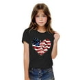 thumbnail image 5 of ZACPNCV Little Boys 4th of July T-Shirt Flag Tees Kids Toddler Short Sleeve Tee Shirts Black 7-8 Years, 5 of 9