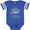 Football Blue and White, variant on Inktastic Saint on Sunday Boys or Girls Baby Bodysuit