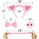 thumbnail image 2 of Conjunto de disfraz de cerdo, orejas de cerdo, cola de nariz y pajarita, disfraz de cerdo rosa, accesorios para fiestas de Halloween, celebraciones de Halloween, fiestas de disfraces, juegos de d, 2 of 5