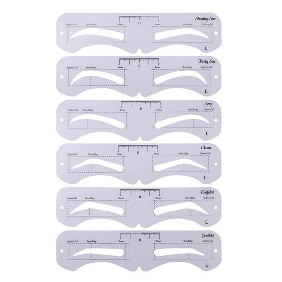 GASTROPOD Eyebrow Stencils Multiple Styles Eyebrow Stencil Beginner Friendly Convenient and Fast Eye Brow Stencils for Women