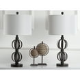 thumbnail image 3 of SAFAVIEH Calista 27.75 in. H Double Sphere Table Lamp, Oil Rubbed Bronze, Set of 2, 3 of 7