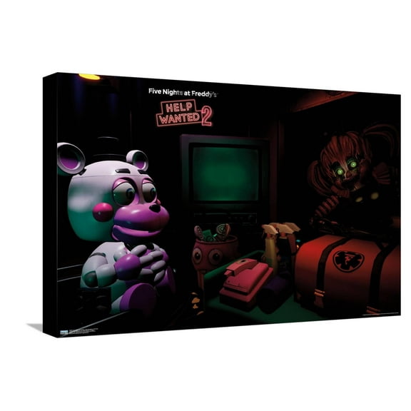 Five Nights at Freddy's: Help Wanted 2 - First Aid Canvas Wall Poster, 14.725" x 22.375"