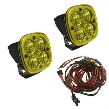 Baja Design Fits Squadron Sport Pair Amber LED Wide Cornering 557815
