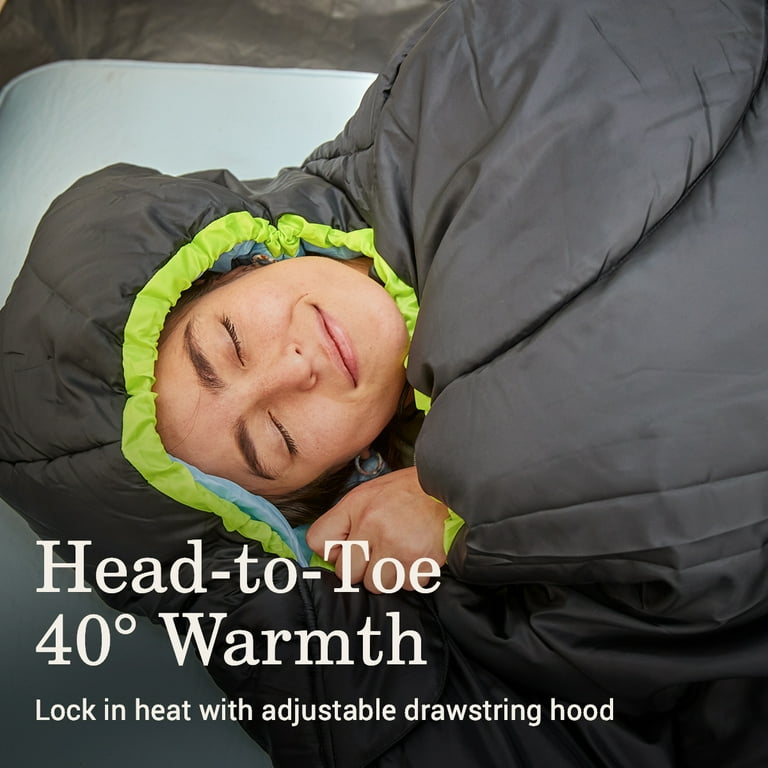 Coleman Montauk 40F Mummy Sleeping Bag Design - Walmart.com