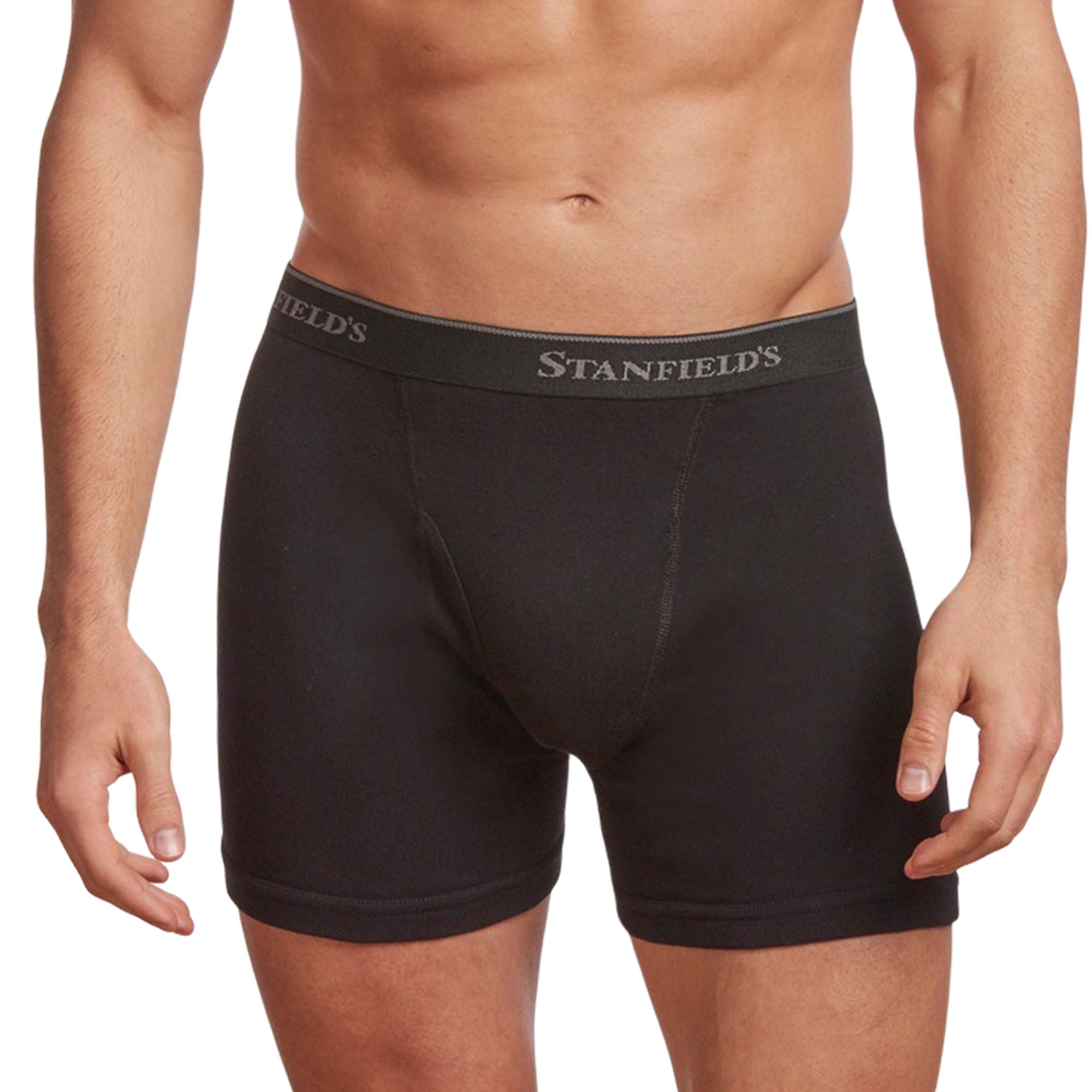 Stanfield's Men's 2 Pack Premium Cotton Boxer Briefs Underwear