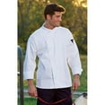 thumbnail image 1 of Uncommon Threads 0489-2509 Santorini Chef Coat in White - 5XLarge, 1 of 1